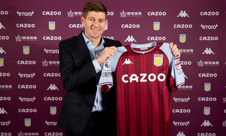 STEVEN GERRARD KOCHA MPYA ASTON VILLA