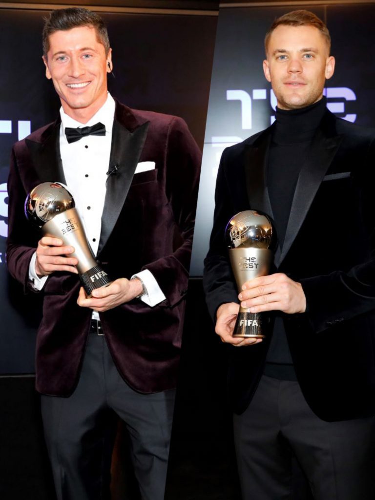 LEWANDOWSKI,RONALDO WASEPA NA TUZO