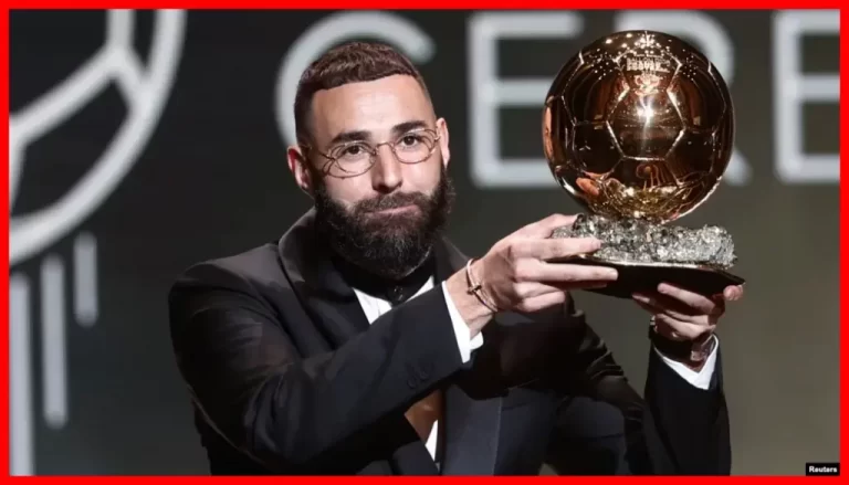 BENZEMA ATWAA TUZO KUBWA KWA MARA YA KWANZA