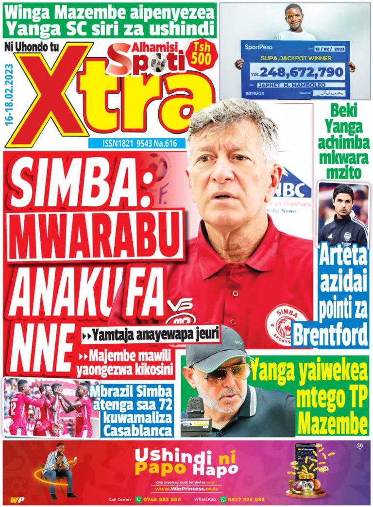 SIMBA:MWARABU ANAKUFA NNE,YANGA YAIWEKEA MTEGO TP MAZEMBE