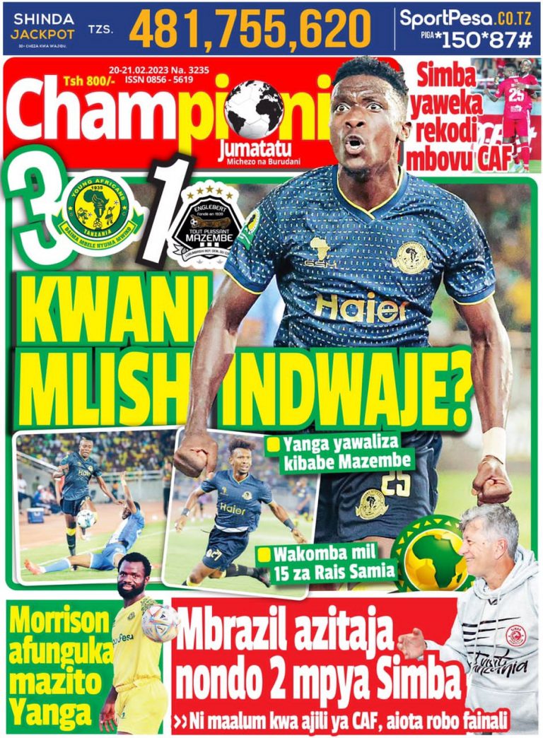 KWANI MLISHINDWAJE? SIMBA YAWEKA REKODI MBOVU CAF