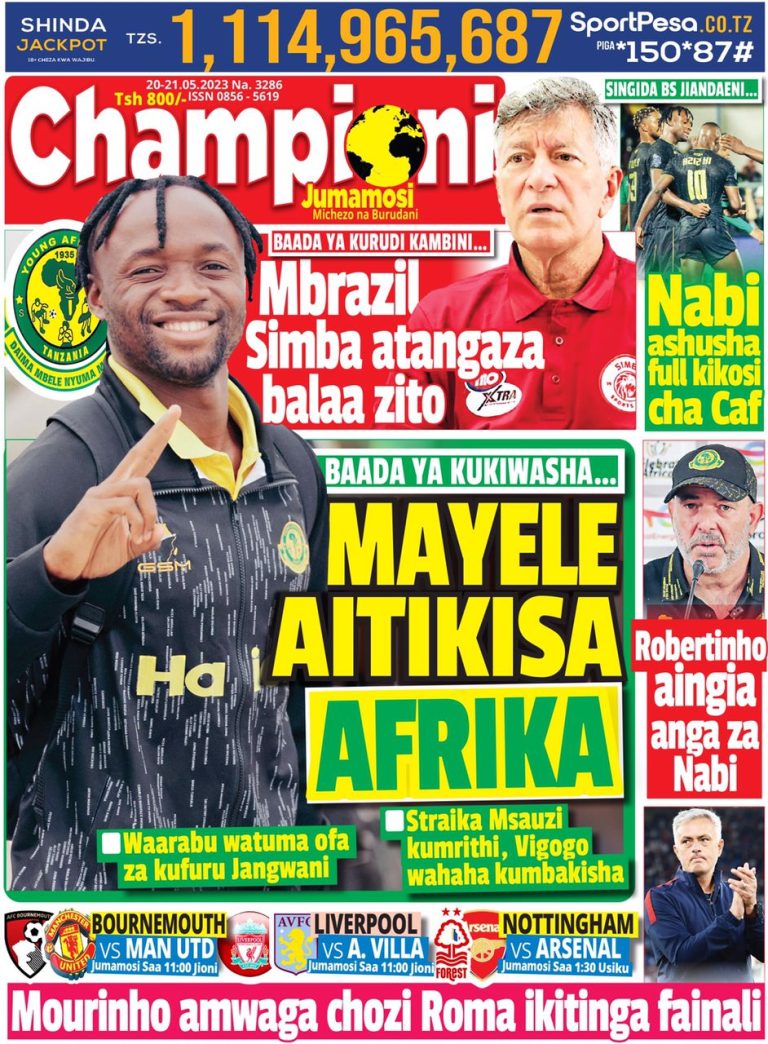 MAYELE ATIKISA AFRIKA,MBRAZIL SIMBA ATANGAZA BALAA ZITO