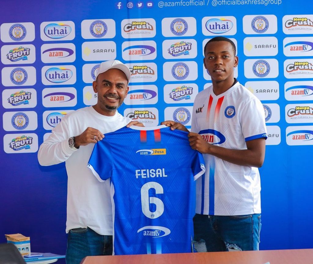 FEISAL NGOMA NZITO KUSEPA AZAM FC