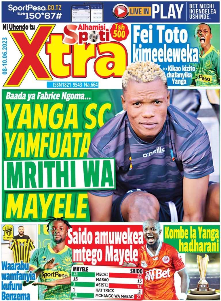 YANGA SC YAMFUATA MRITHI WA MAYELE, SAIDO MTEGO KWA YANGA