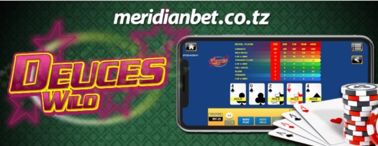 Deuces Wild Poker Kasino ya Kifalme