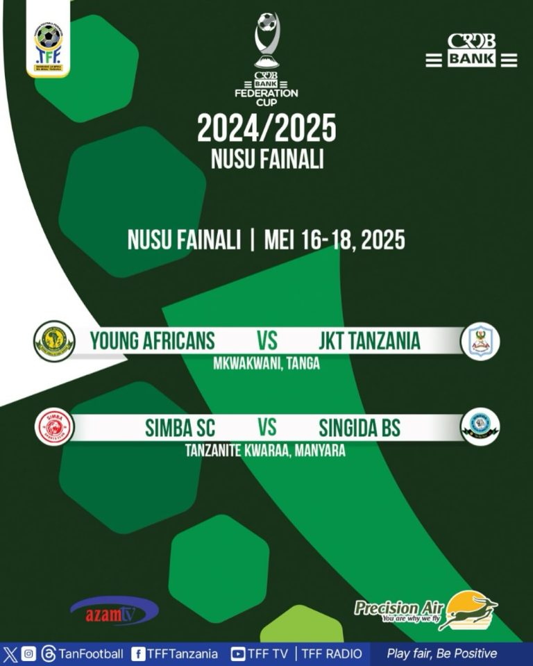 YANGA KUKIPIGA MKWAKWANI, SIMBA MANYARA NUSU FAINALI YA FA