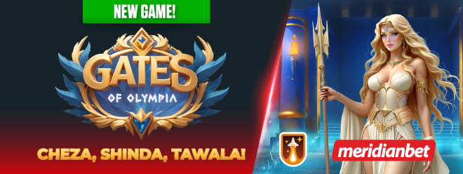MERIDIANBET YAZINDUA “GATES OF OLIMPIA” – SLOTI MPYA YA KIPEKEE KUTOKA EXPANSE STUDIOS