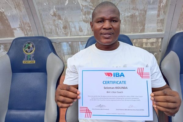 Selemani Kidunda Apata Cheti cha Ukocha wa Ngumi Kimataifa