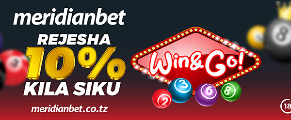 Meridianbet Yazindua Ofa ya 10% Money Back Kwa Wachezaji wa Win&Go Julai Hii