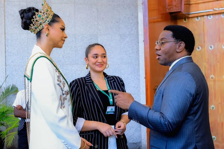 Makonda Akutana na Miss Grand International Jihan Dimack Bungeni