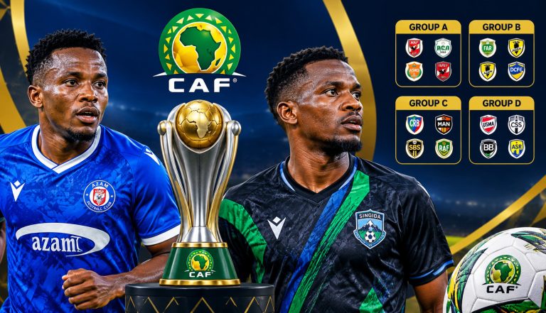 Azam, Singida Black Stars Zapangiwa Makundi Kombe La Shirikisho Afrika